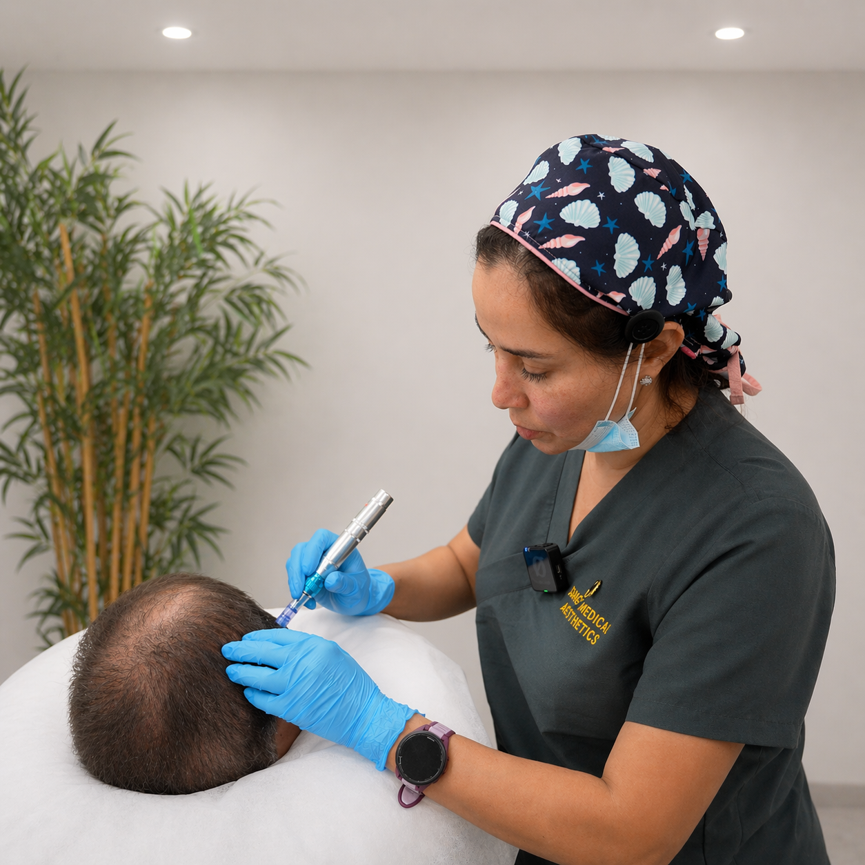 טיפול מזותרפיה לשיער - הזרקת חומרים מזינים לקרקפת לחיזוק זקיקי השיער