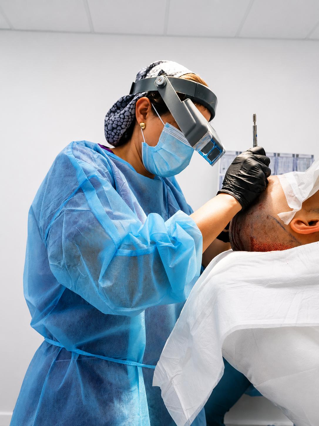 השתלת שיער בשיטת FUE במרפאת DNG Medical