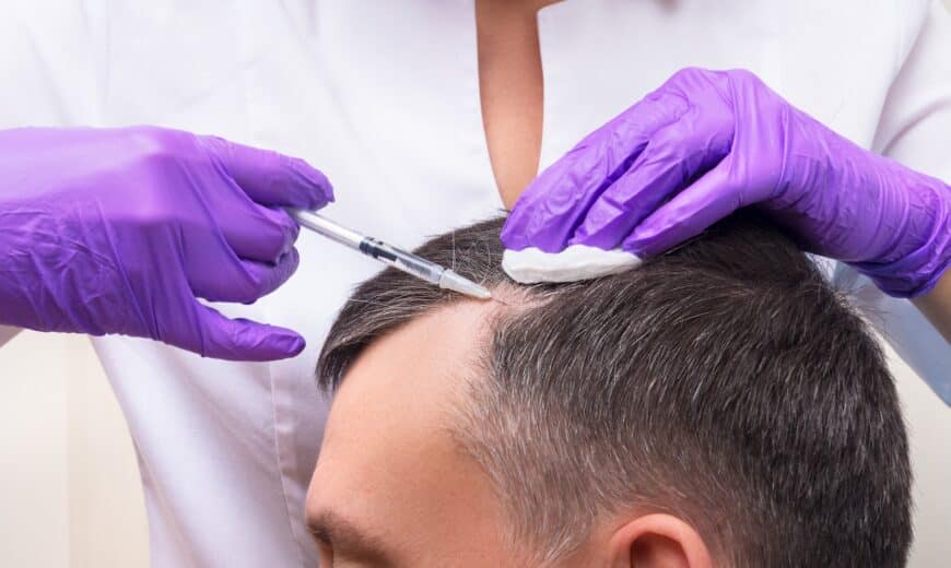 PRP treatment for hair