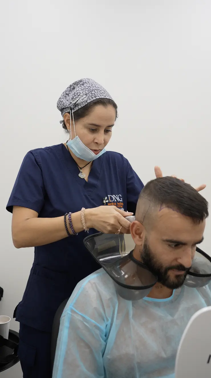 תספורת אחרי השתלת שיער